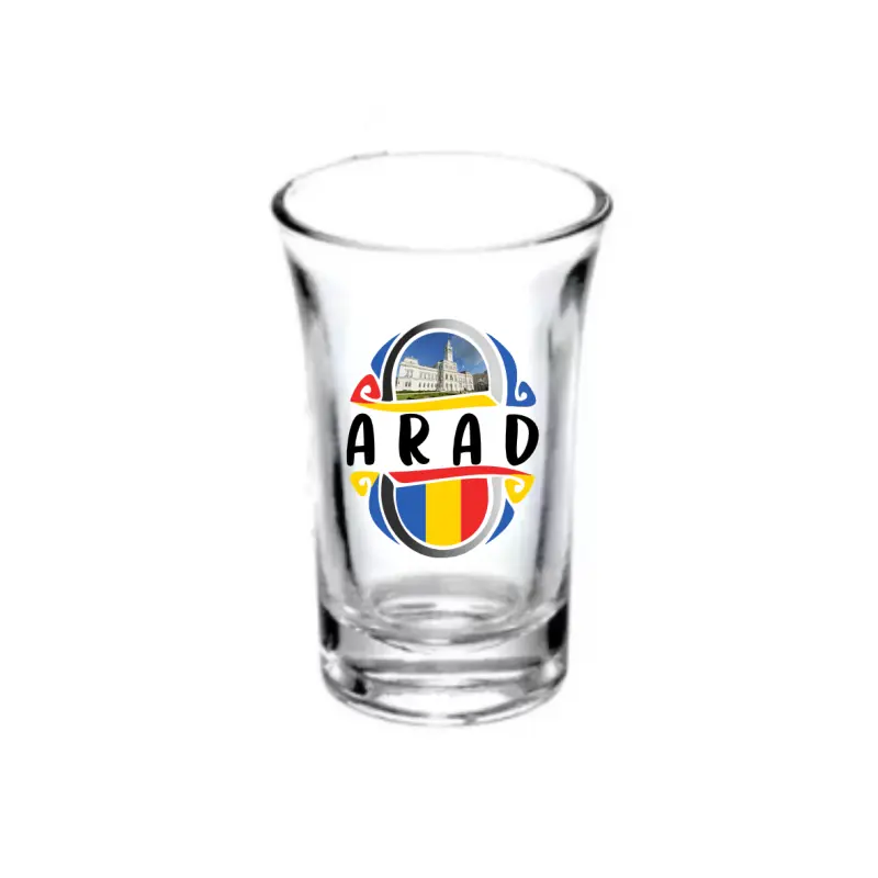Arad romania, set 6 pahare shout, model 26bs